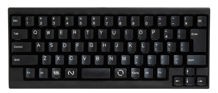 Fujitsu Lite2 keyboard Office USB QWERTY Japanese Black