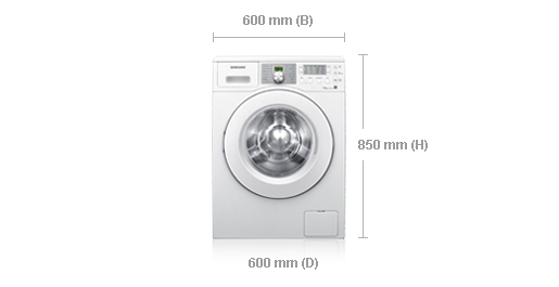Samsung WF0714F7W washing machine Front-load White – image 2