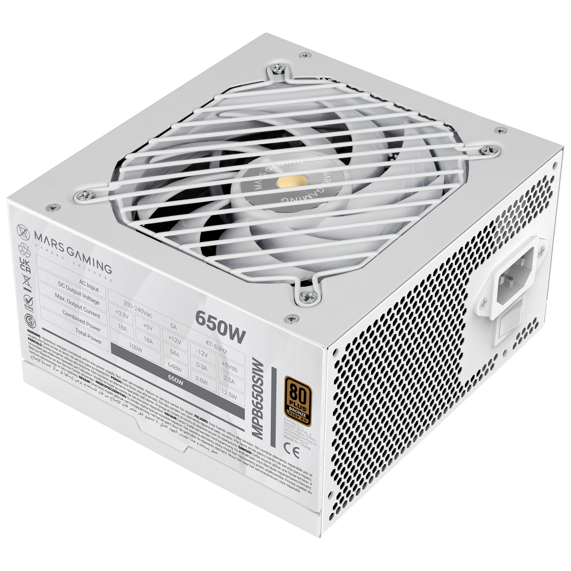Mars Gaming MPB650SIW power supply unit – image 6