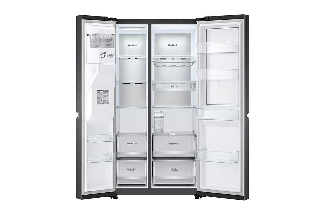 LG GSJV91MCAE side-by-side refrigerator Freestanding – image 7