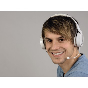 Hama Mentality Headset Wired Head-band Calls/Music White – image 8