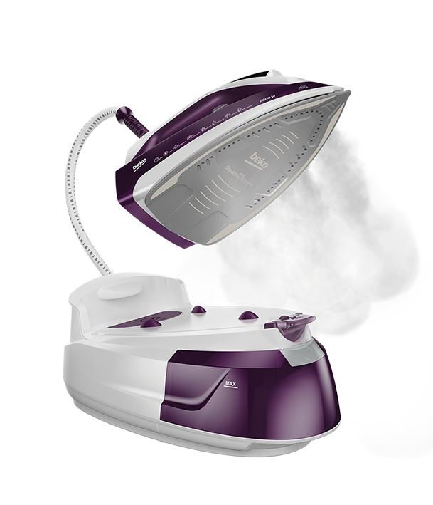 Beko SGA7126P 2600 W 1 L SteamXtra Pro soleplate Purple – image 2