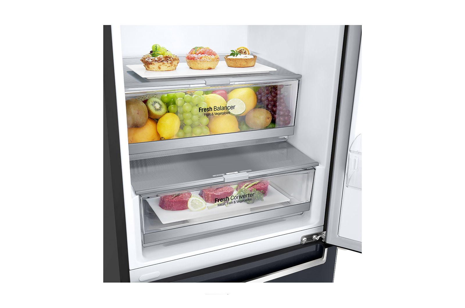 LG GBB72MCDFN fridge-freezer Freestanding – image 4