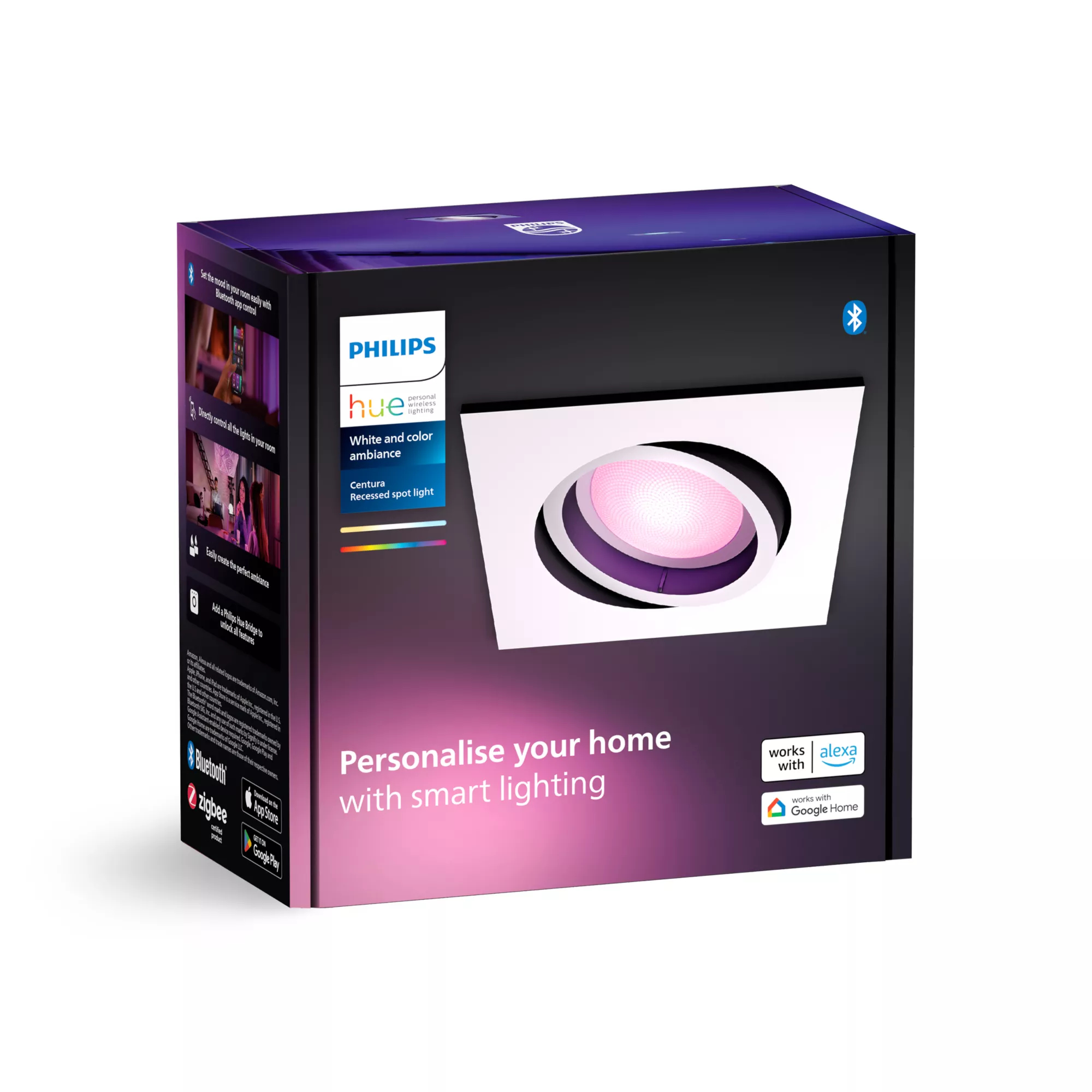 Philips by Signify Philips Hue White and colour ambience Centura recessed spotlight – image 3