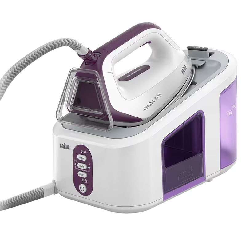 Braun IS3155VI 2400 W 2 L EloxalPlus soleplate Violet, White – image 1