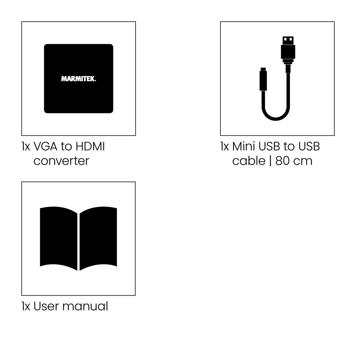 Marmitek Connect VH51 - VGA to HDMI adapter – image 6