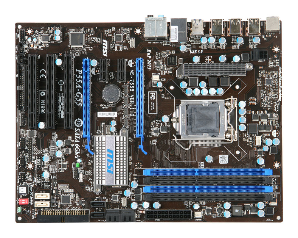MSI P55A-G55 LGA 1156 (Socket H) ATX