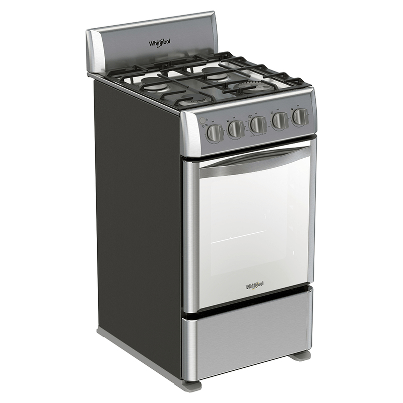 Whirlpool WWR-5000S cooker Freestanding cooker Gas Stainless steel – image 6