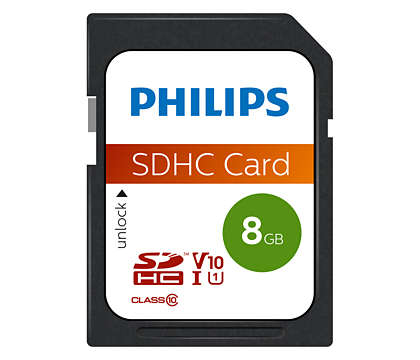 Philips FM08SD45B/00 memory card