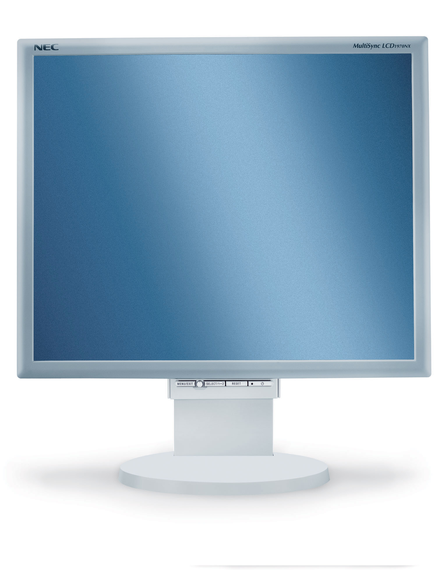 NEC MultiSync® LCD1970NX RoHS (Silver front bezel, light grey back cabinet)