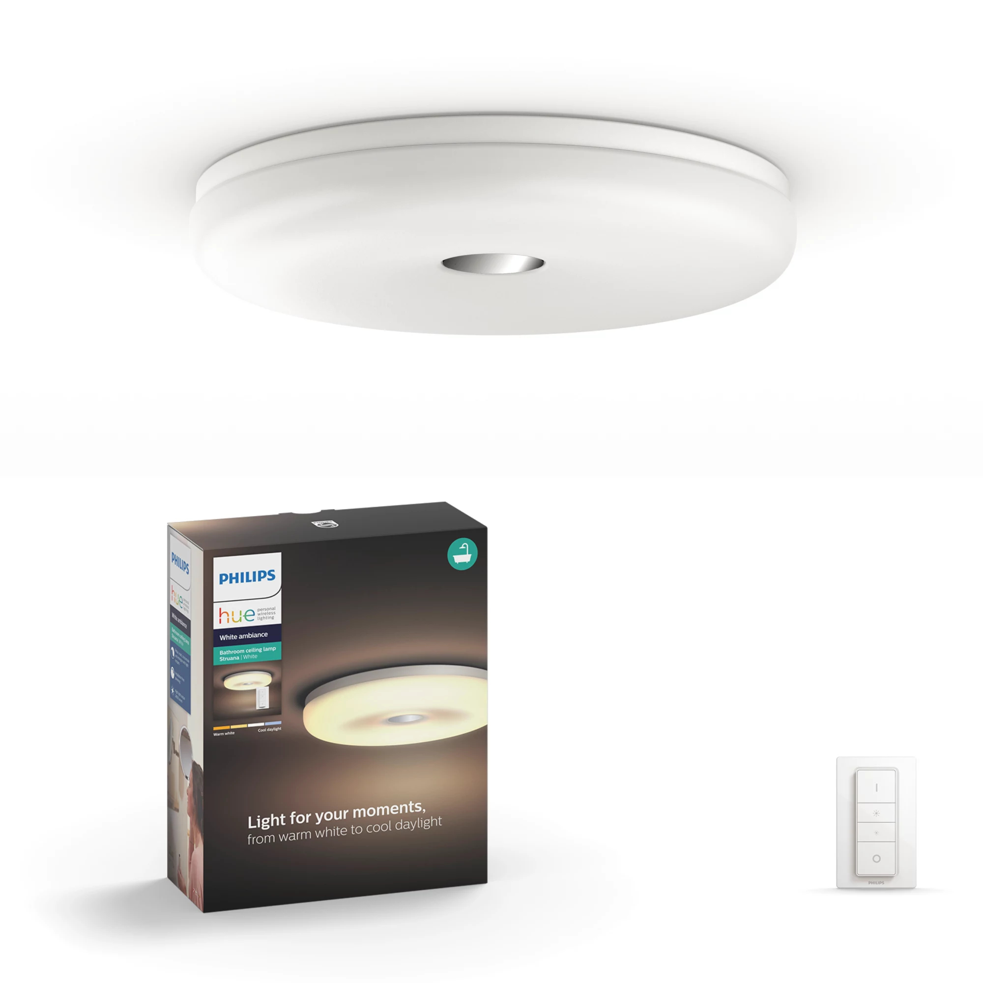 Philips by Signify Philips Hue White ambience Struana ceiling light
