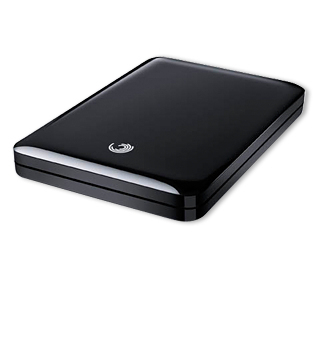Seagate FreeAgent GoFlex 750GB external hard drive USB 2.0 Black