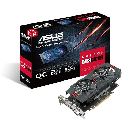 ASUS RX560-O2G graphics card AMD Radeon RX 560 – image 5