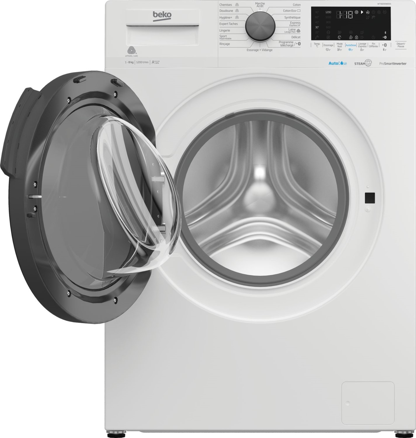 Beko WTS9200WDOS washing machine Front-load – image 3
