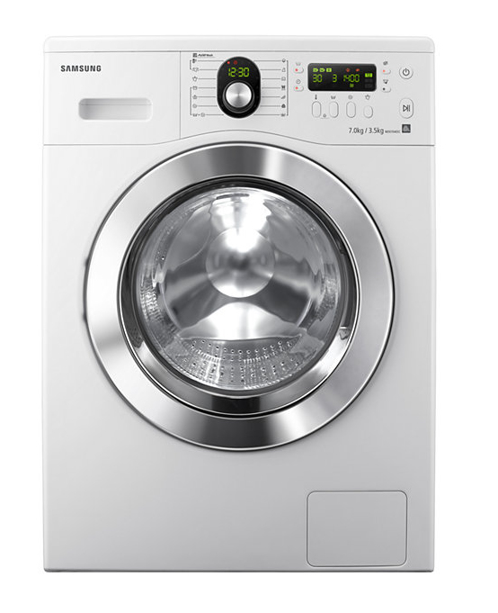 Samsung WD0704EEC washer dryer Freestanding Front-load White