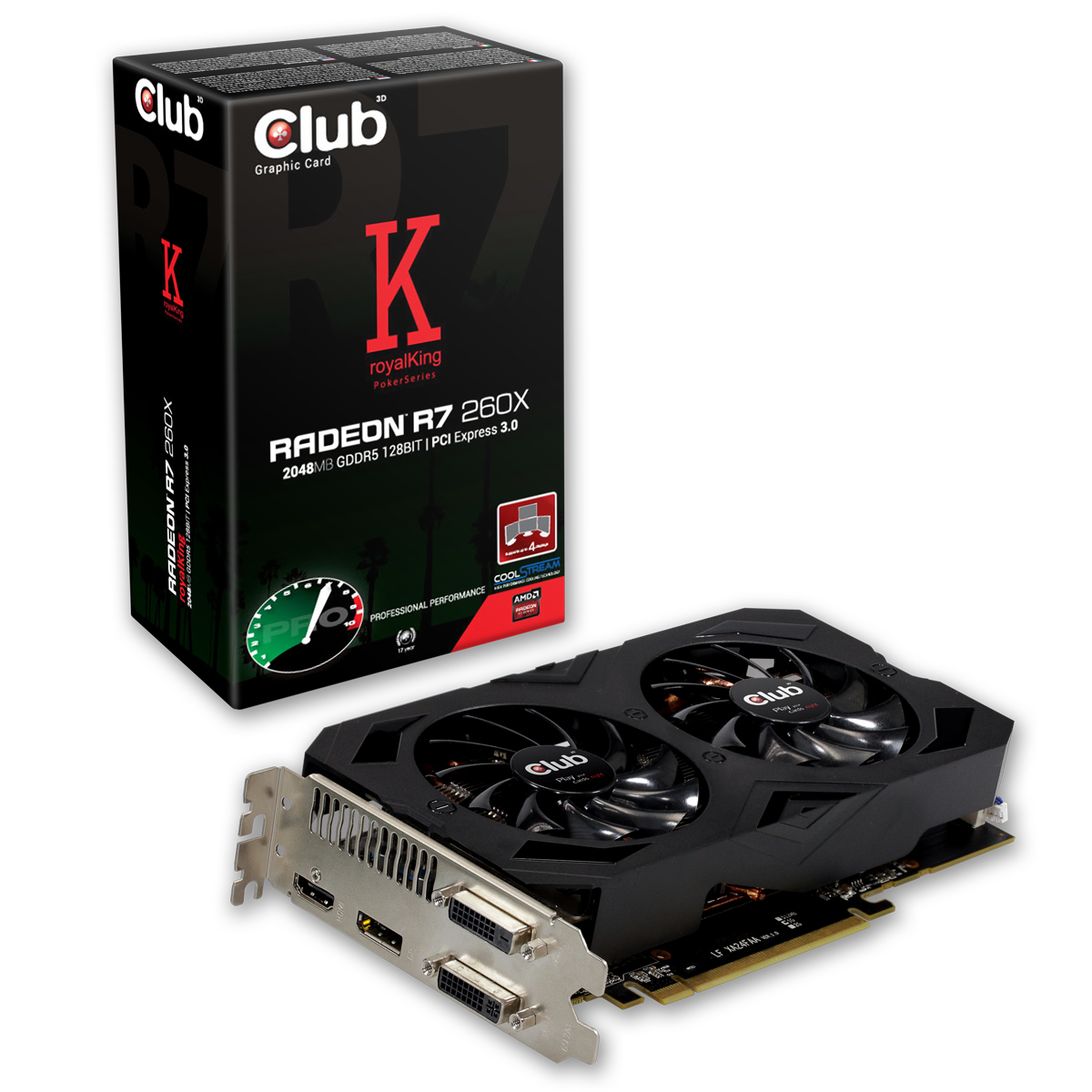 CLUB3D Radeon R7 260X royalKing – image 1