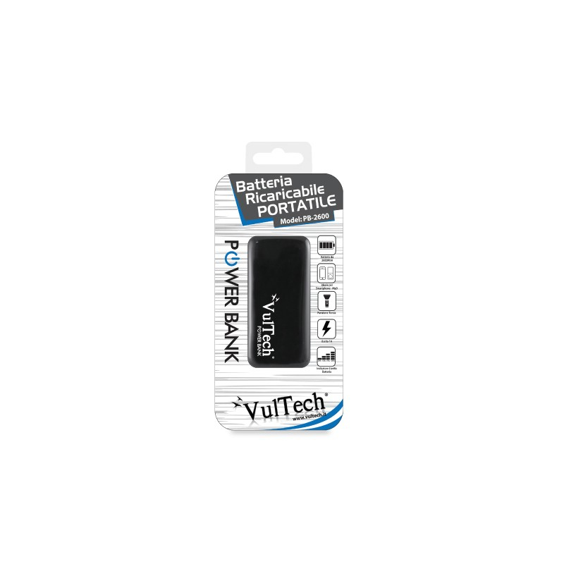 Vultech PB-2600N power bank Lithium-Ion (Li-Ion) – image 2