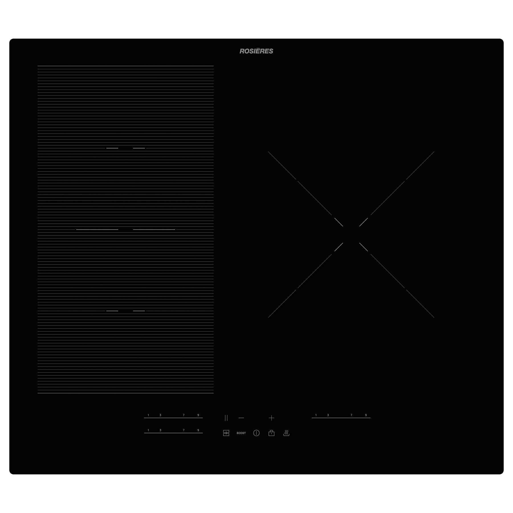 Rosieres RIFS637MCBB Black Built-in – image 1