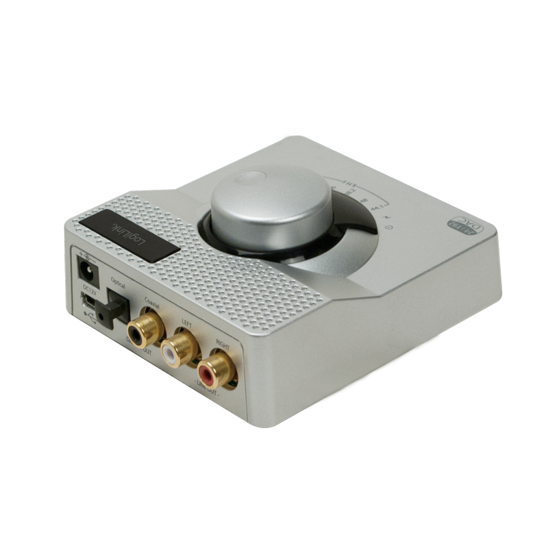 LogiLink UA0211 headphone amplifier 24-bit/192kHz Silver – image 2
