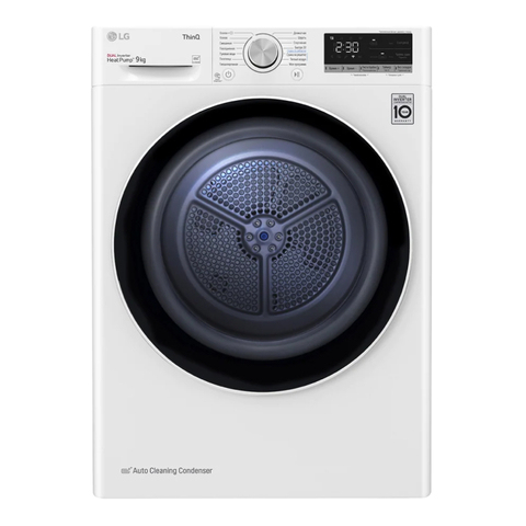 LG DC90V5V0W.ABWPCOM tumble dryer Freestanding Front-load