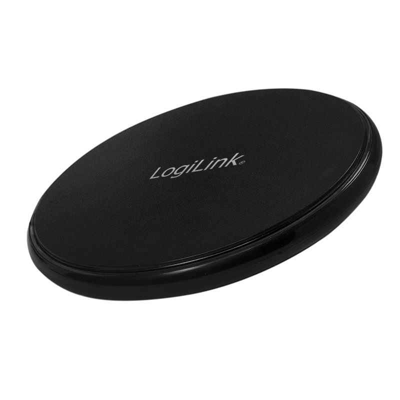 LogiLink PA0178 mobile device charger Smartphone, Tablet Black USB Wireless charging Fast charging Indoor – image 2