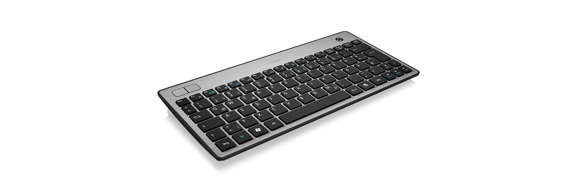 KeySonic KSK-3201RF keyboard Universal RF Wireless QWERTZ German Black, Grey – image 2