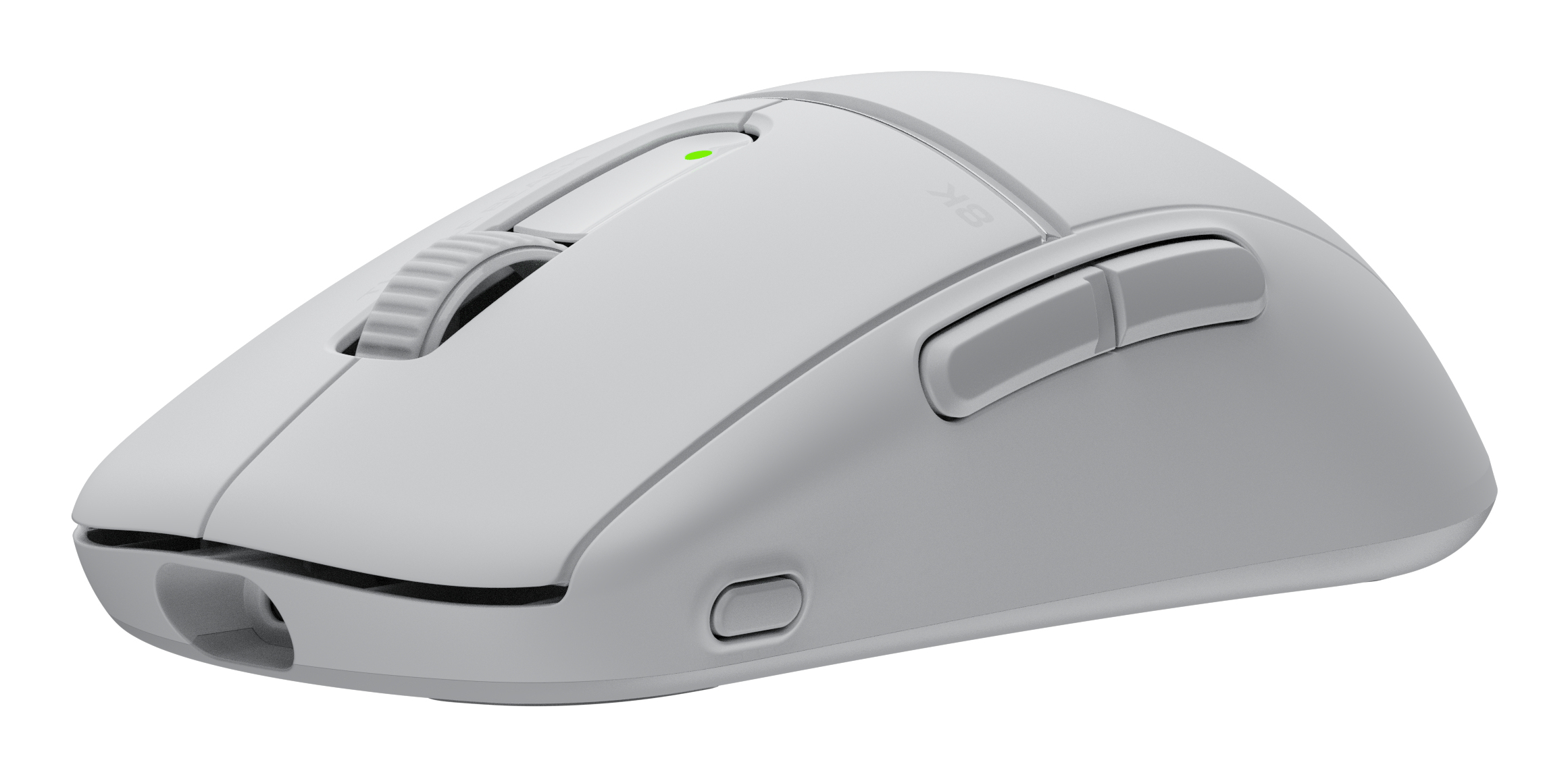 Turtle Beach Burst II Pro Blanc souris de gaming eSport sans fil avec ultra-légère avec 57 g, 150 heures d'autonomie de la batterie, capteur optique 30K DPI et 8 entrées programmables pour PC