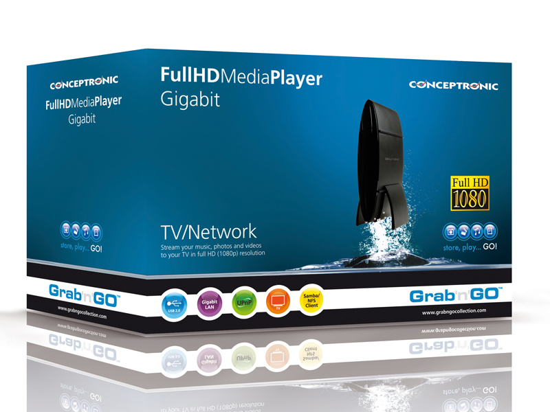 Conceptronic Gigabit Full HD Media Player – image 4