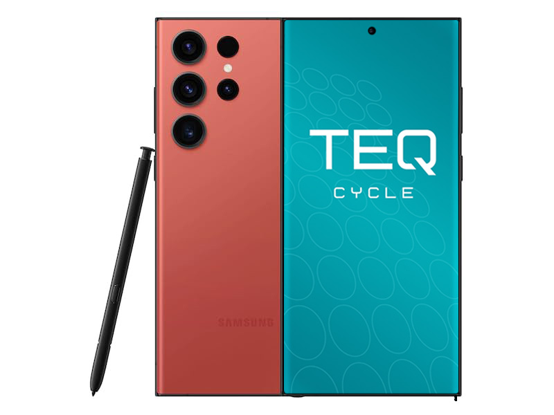 Teqcycle Samsung Galaxy S23 Ultra 5G 512GB S918B DS Red
