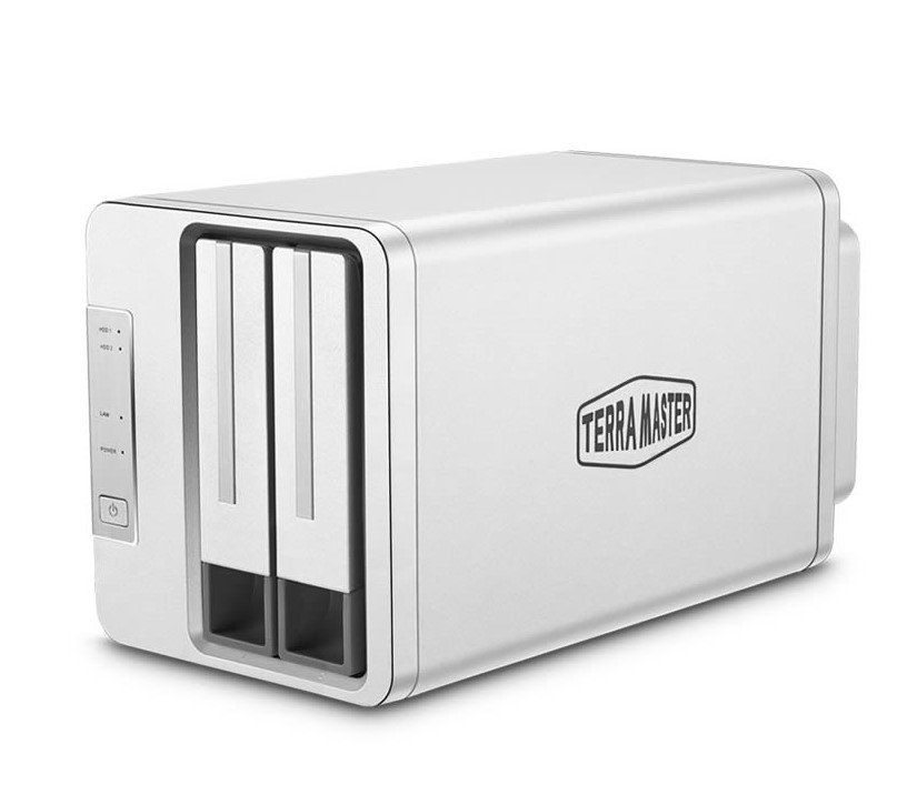 TerraMaster F2-210 4TB 2x2TB Seagate IronWolf 2 Bay NAS Desktop – image 4