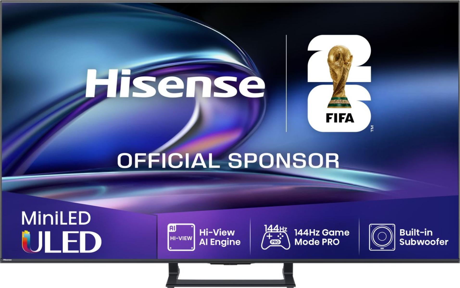 TV Hisense Mini LED 55E8Q 55 4K UltraHD 144Hz Smart TV VIDAA Dolby Vision Atmos Gaming PRO — photo 1