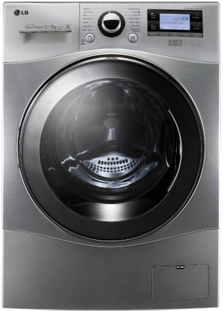 LG F1695RDH7 washer dryer Freestanding Front-load Stainless steel