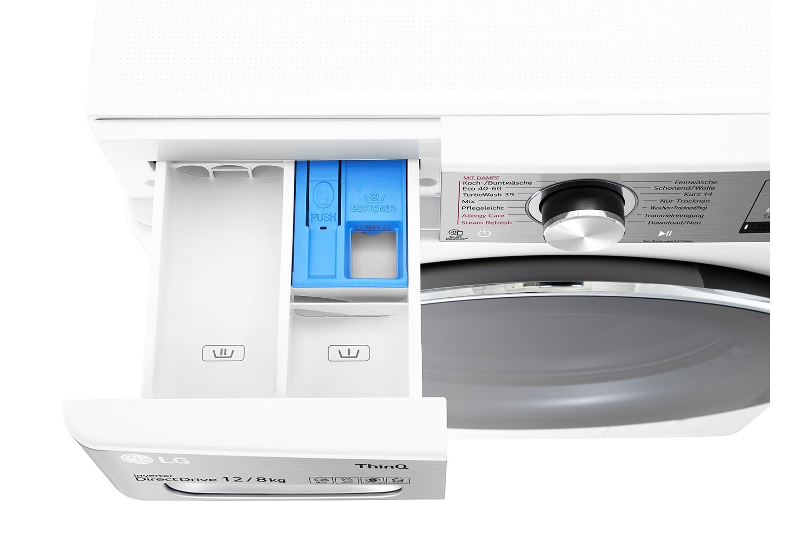 LG V9WD128H2 washer dryer Freestanding Front-load White – image 6