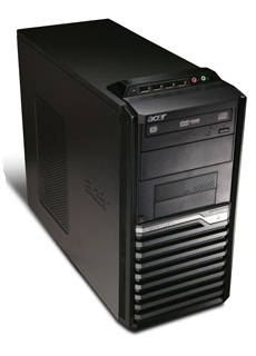 Acer Veriton M 498G Intel® Core™ i3 i3-550 2 GB DDR3-SDRAM 320 GB Intel® HD Graphics Windows 7 Professional Mini Tower PC Black, Silver – image 5
