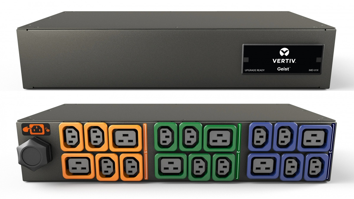 Vertiv Geist MN01X2R0-18PB63-2PS56B0H10-S power distribution unit (PDU) 18 AC outlet(s) 0U Black