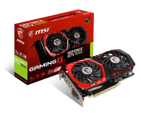 MSI GeForce GTX 1050 Gaming X 2G – image 4