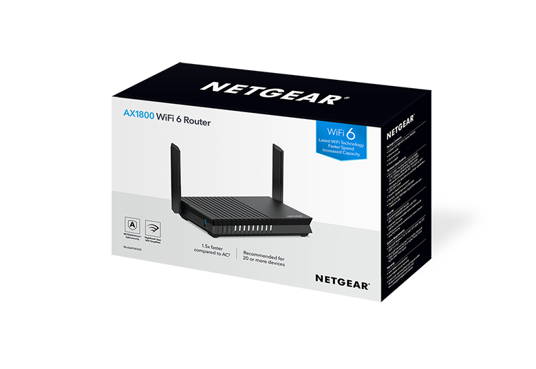 NETGEAR RAX20-100PES wireless router Gigabit Ethernet Dual-band (2.4 GHz – image 5