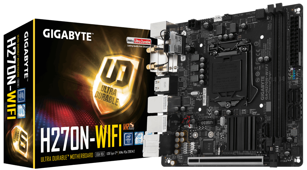 GIGABYTE GA-H270N-WIFI motherboard Intel® H270 LGA 1151 (Socket H4) mini ITX – image 5