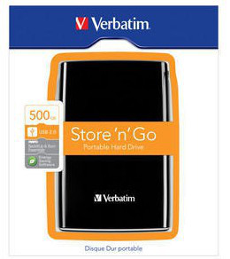Verbatim Store 'n' Go USB 2.0 Portable Hard Drive 500GB Black – image 7