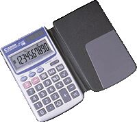 Canon LS-153TS calculator Pocket Basic Silver