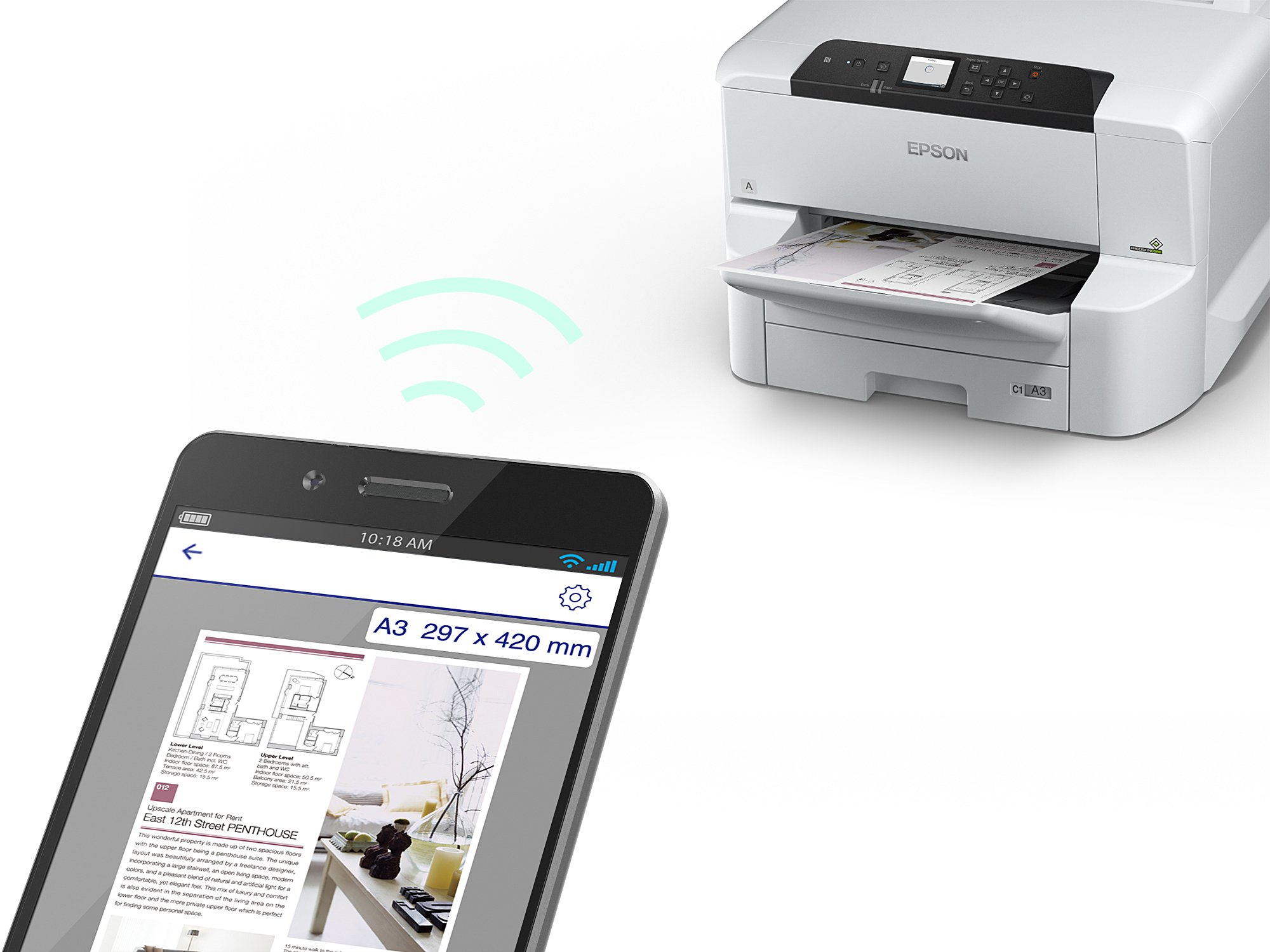 Epson WorkForce Pro WF-C8190DTWC inkjet printer Colour – image 6