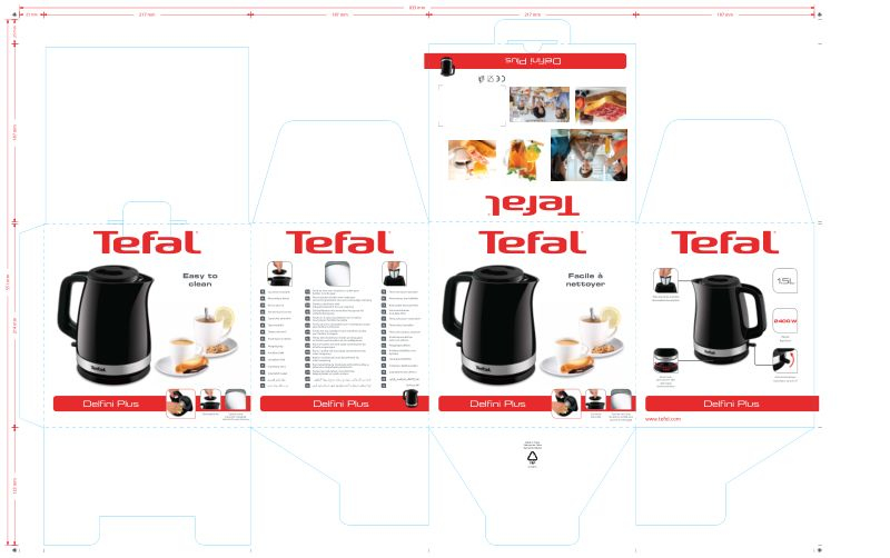 Tefal Delfini Vision KO150F30 electric kettle – image 2