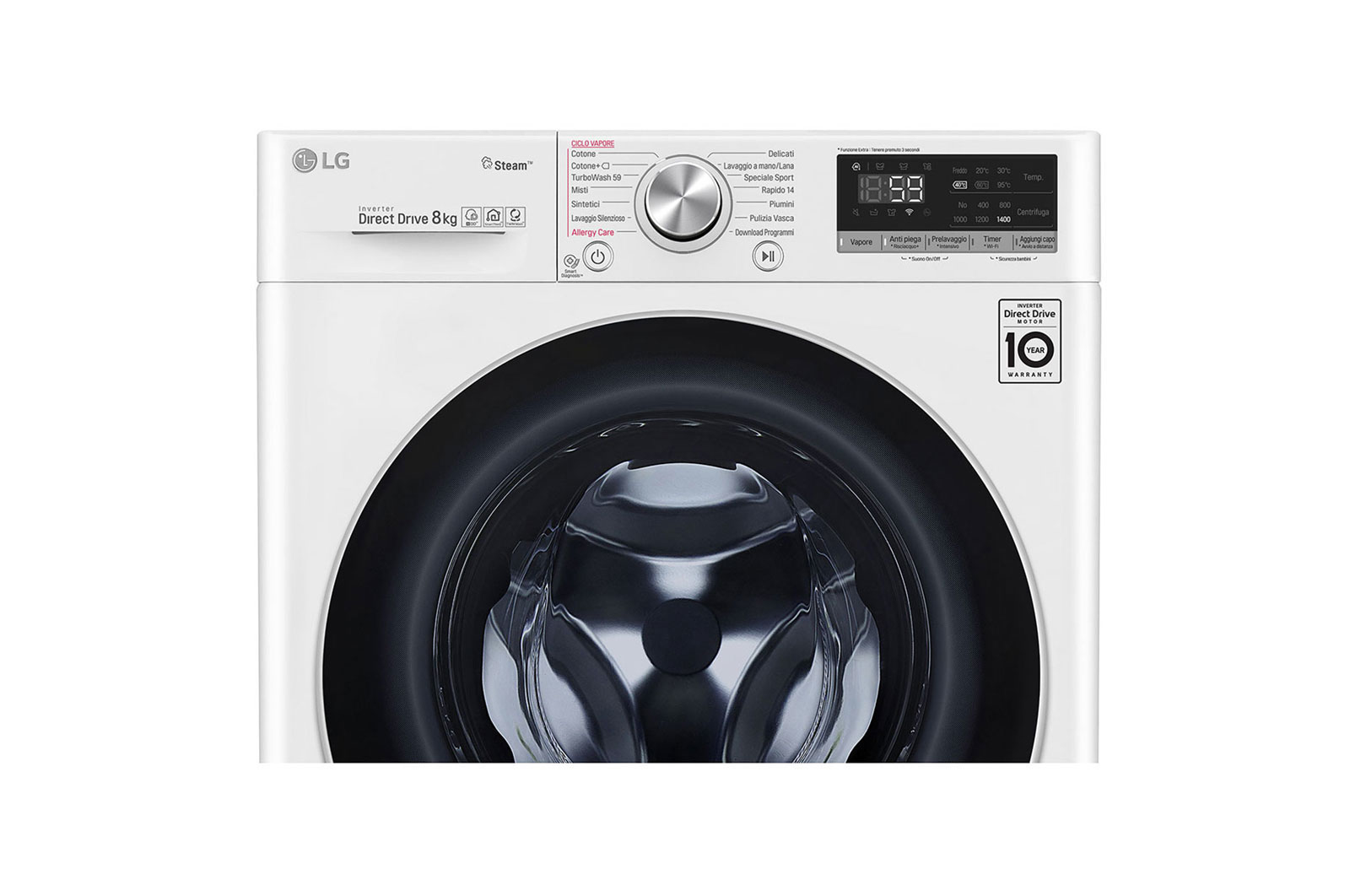 LG GC3V508S1 washing machine Front-load – image 4