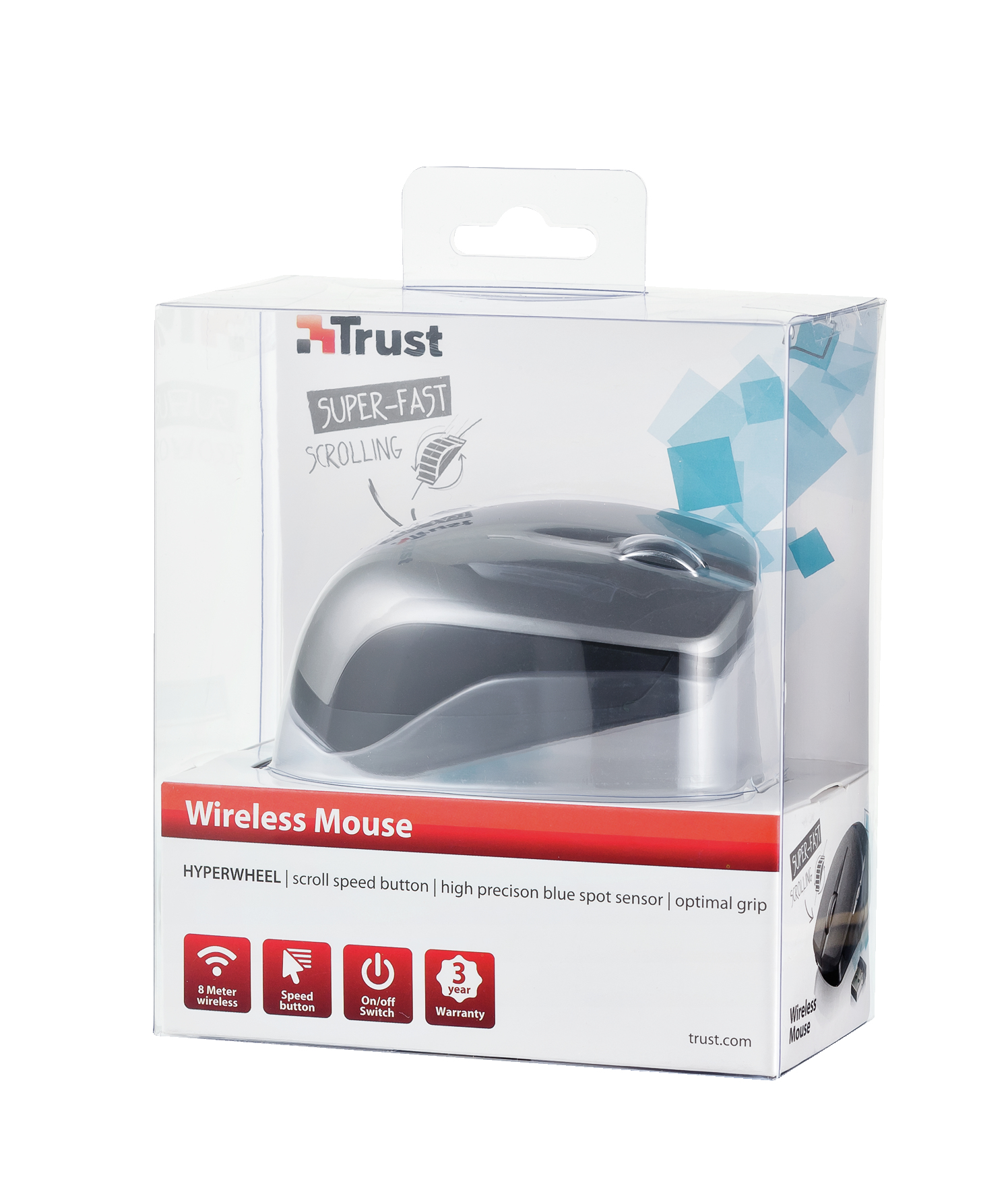 Trust 18470 mouse RF Wireless 1600 DPI – image 5