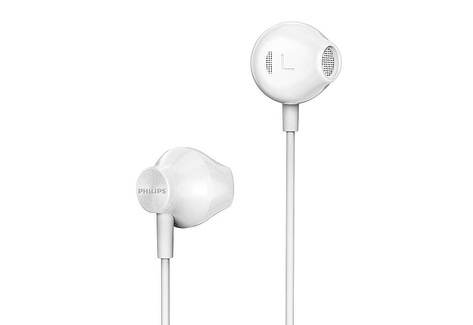 Philips TAUE100WT Headphones Wired In-ear Music White – image 3