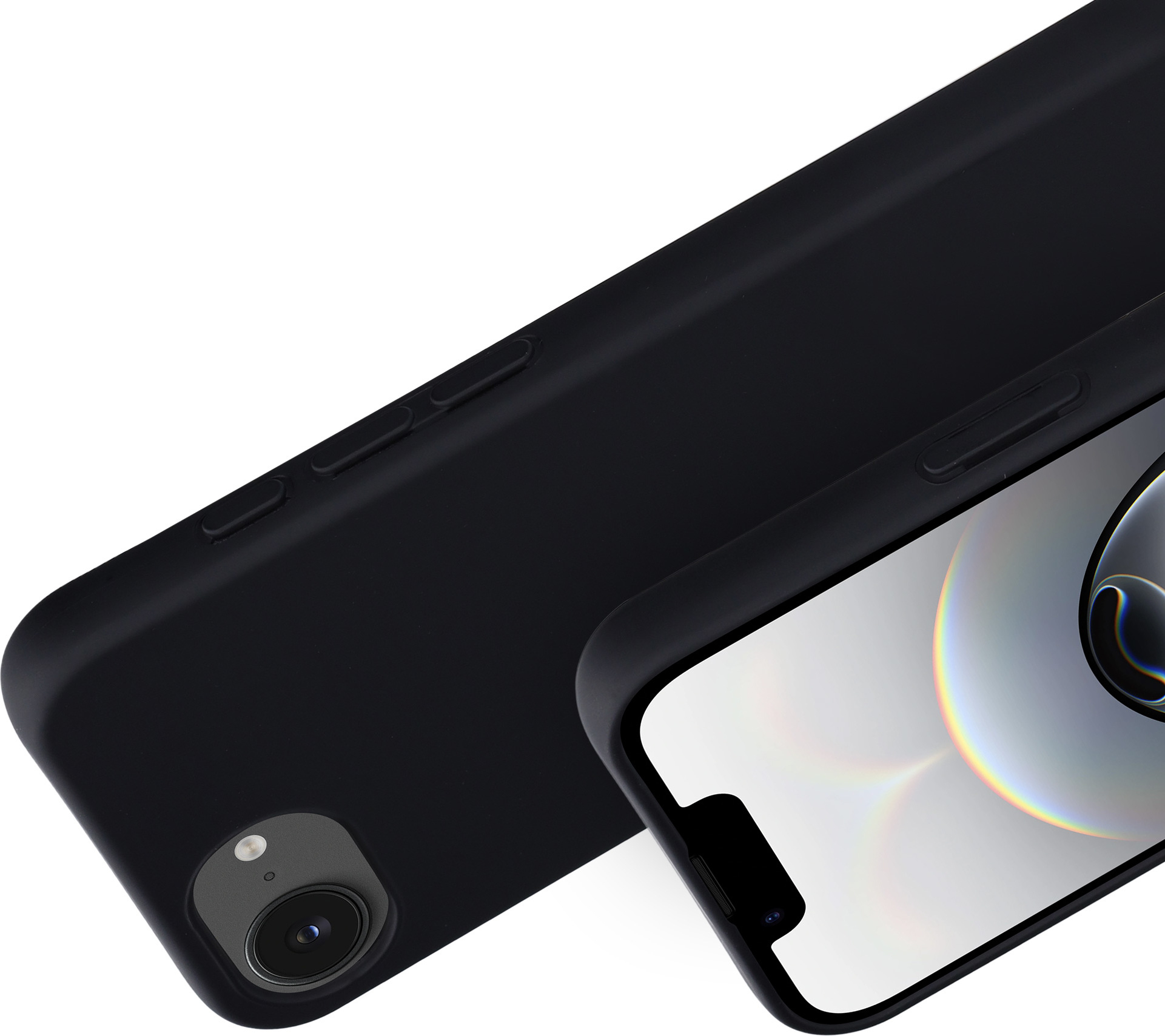 Mobiparts Silicone Cover Apple iPhone 16e Black – image 2