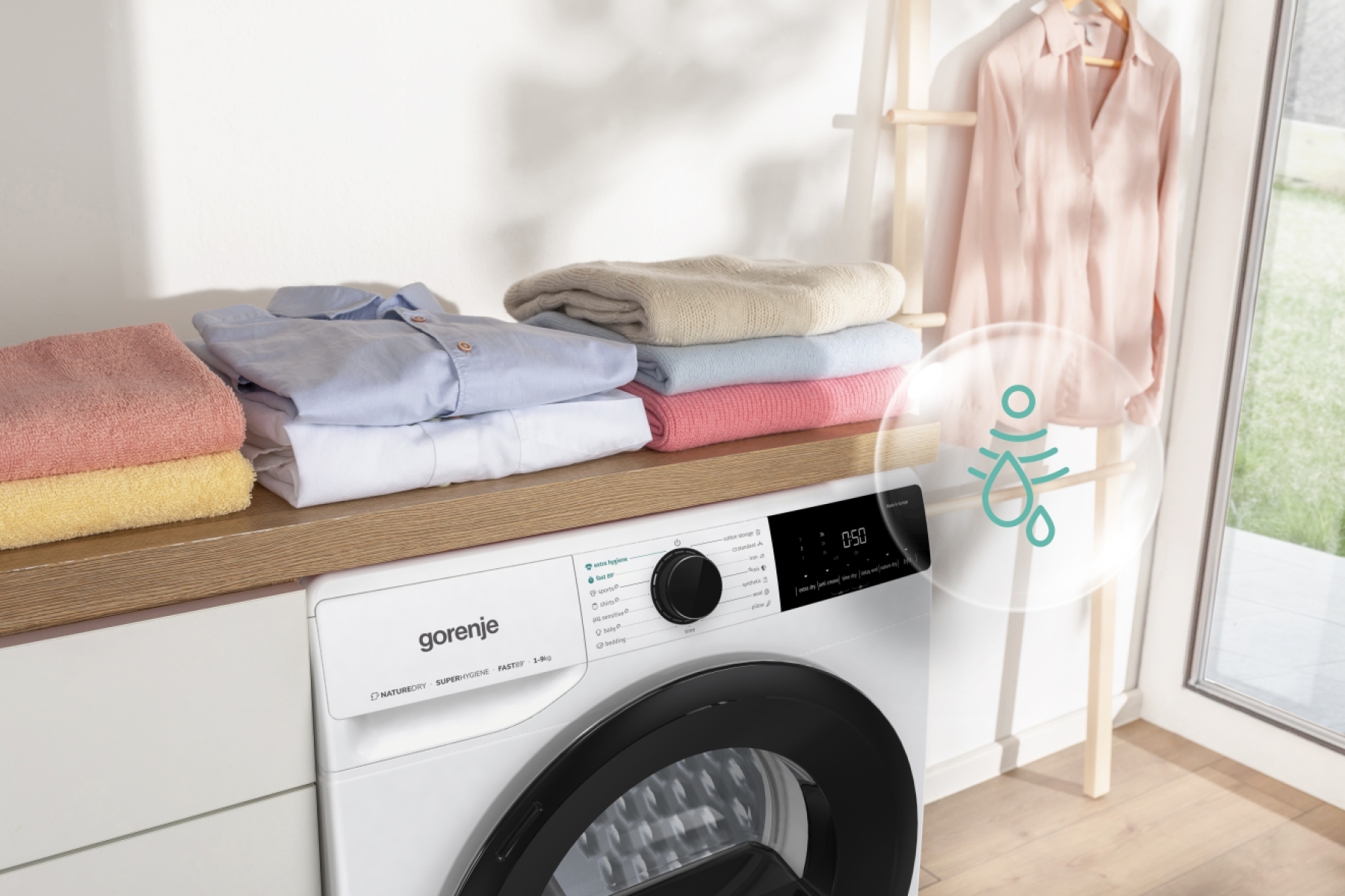 Gorenje DNA82 tumble dryer Freestanding Front-load – image 2