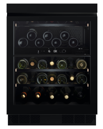 Electrolux WKU60DSP Thermoelectric wine cooler Built-in Black 40 bottle(s)