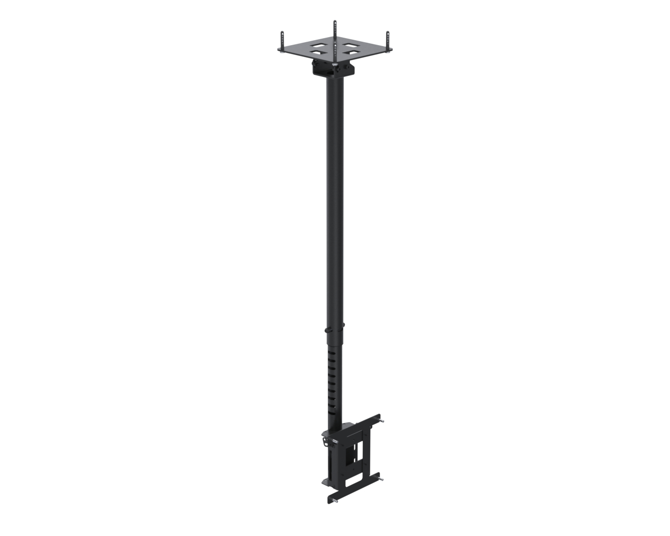 Ergonomic Solutions SpacePole Digital Signage CT2210AA-02 Supporto per display espositivi 1092 cm (43") Nero