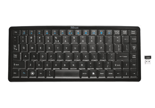 Trust 17952 keyboard RF Wireless German Black – image 1